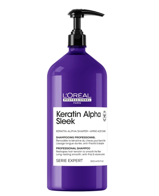 L'Oréal Professionnel Série Expert Keratin Alpha Sleek Shampoo 1500 ml