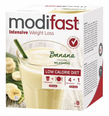 Modifast Intensive Milkshake Poeder Banaan 440 gr