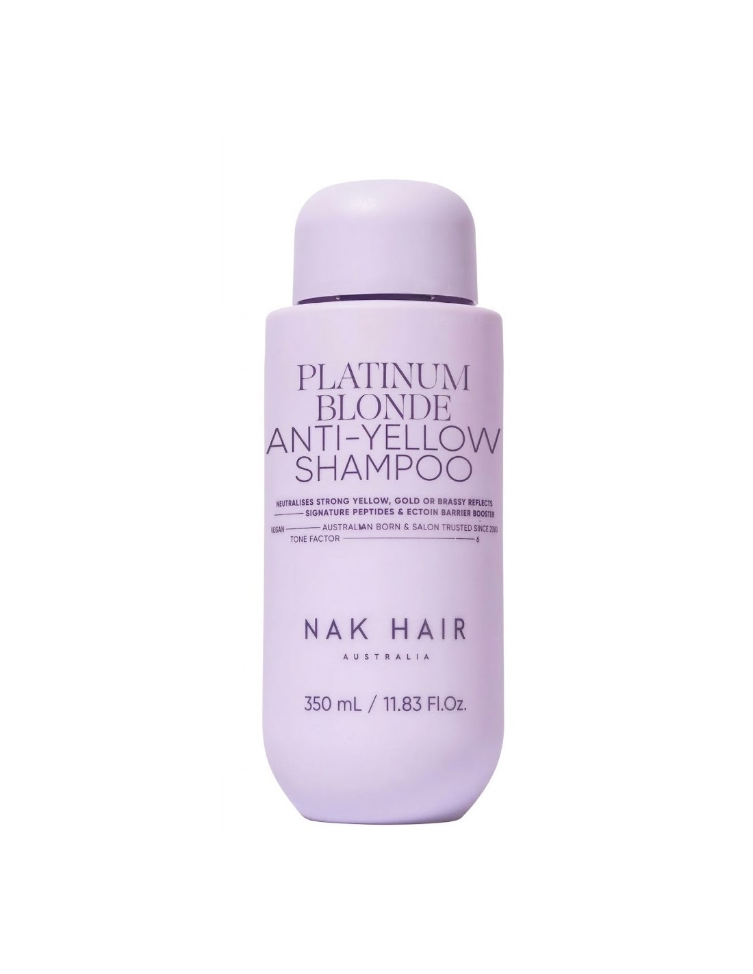 NAK Platinum Blonde Anti-Yellow Shampoo 350 ml