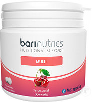 Metagenics Barinutrics Multi Vitamine Kersen Tabletten  90 Tab