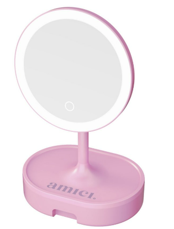 Amici Glow Mirror Pink 1 St