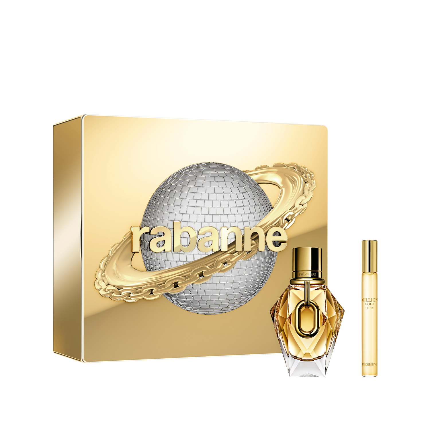 Rabanne Million Gold Eau de Parfum Gift Set 1 Pak