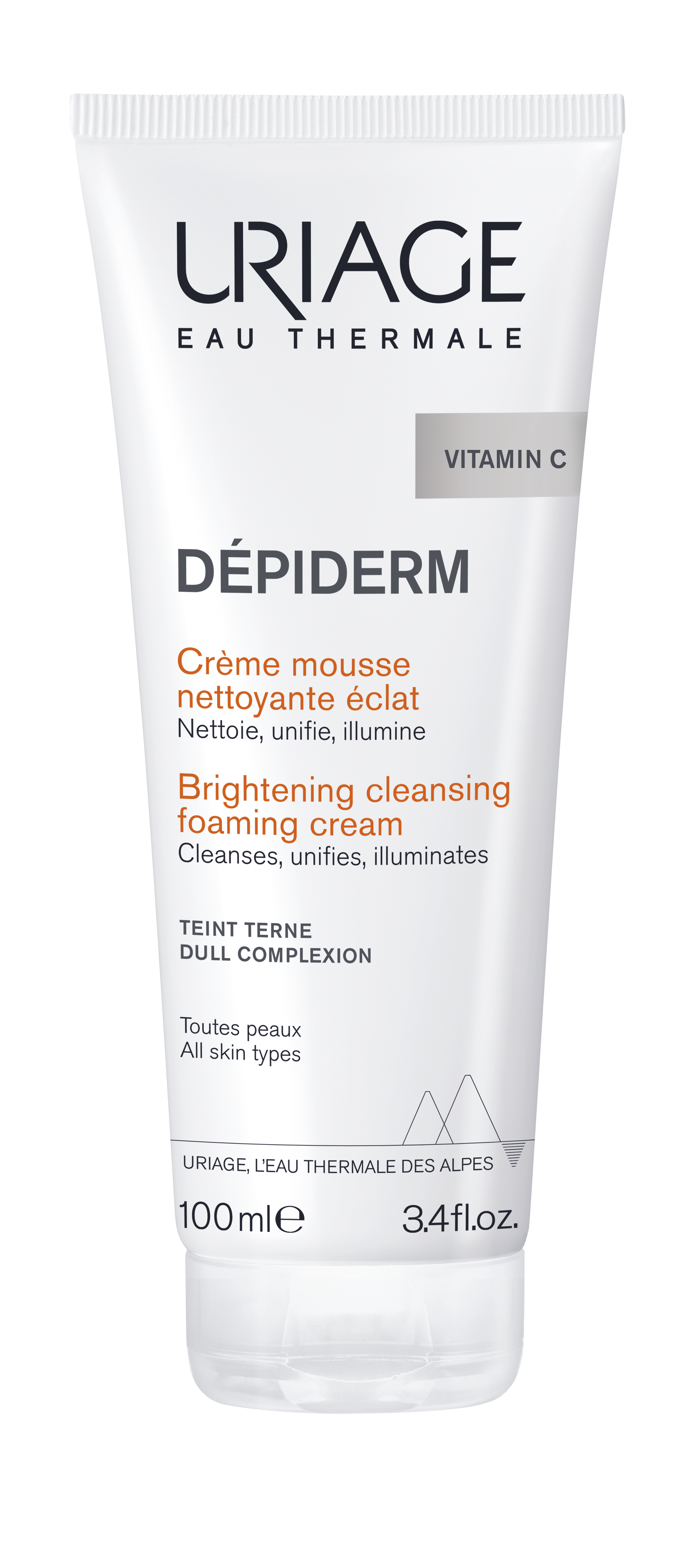 Uriage Dépiderm Brightening Cleansing Foaming Cream Crème  100 ml