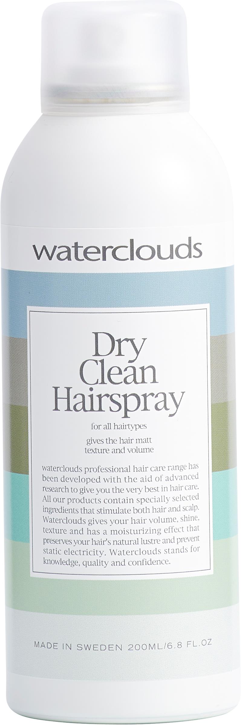 Waterclouds Styling Dry Clean Hairspray 200ml