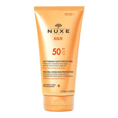Nuxe Sun Lait Foundant Haute Protection Crème SPF 50 150 ml
