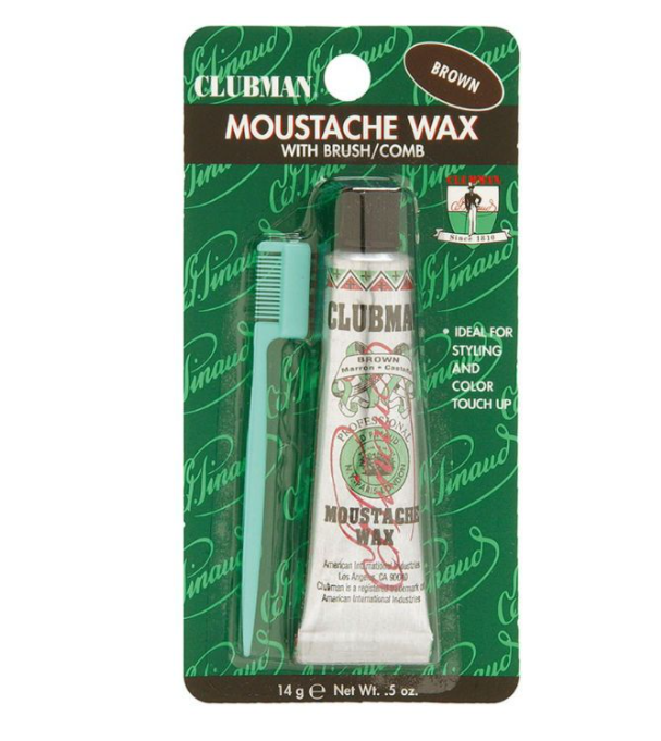 Clubman Pinaud Beard Moustache Wax  Chestnut 14 gr