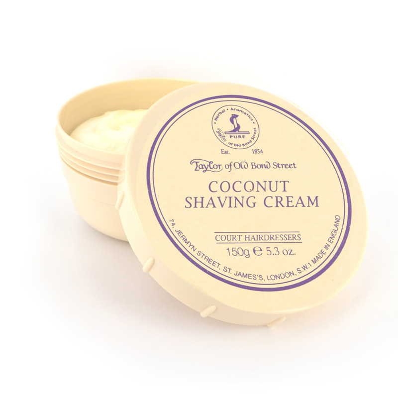 Taylor of Old Bond Street Shaving Cream Bowl Shaving Cream Coconut 150 gr