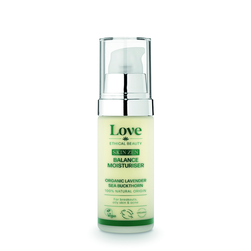 Love Ethical Beauty Skincare Skin Zen Balance Moisturizer Dagcrème  30 ml