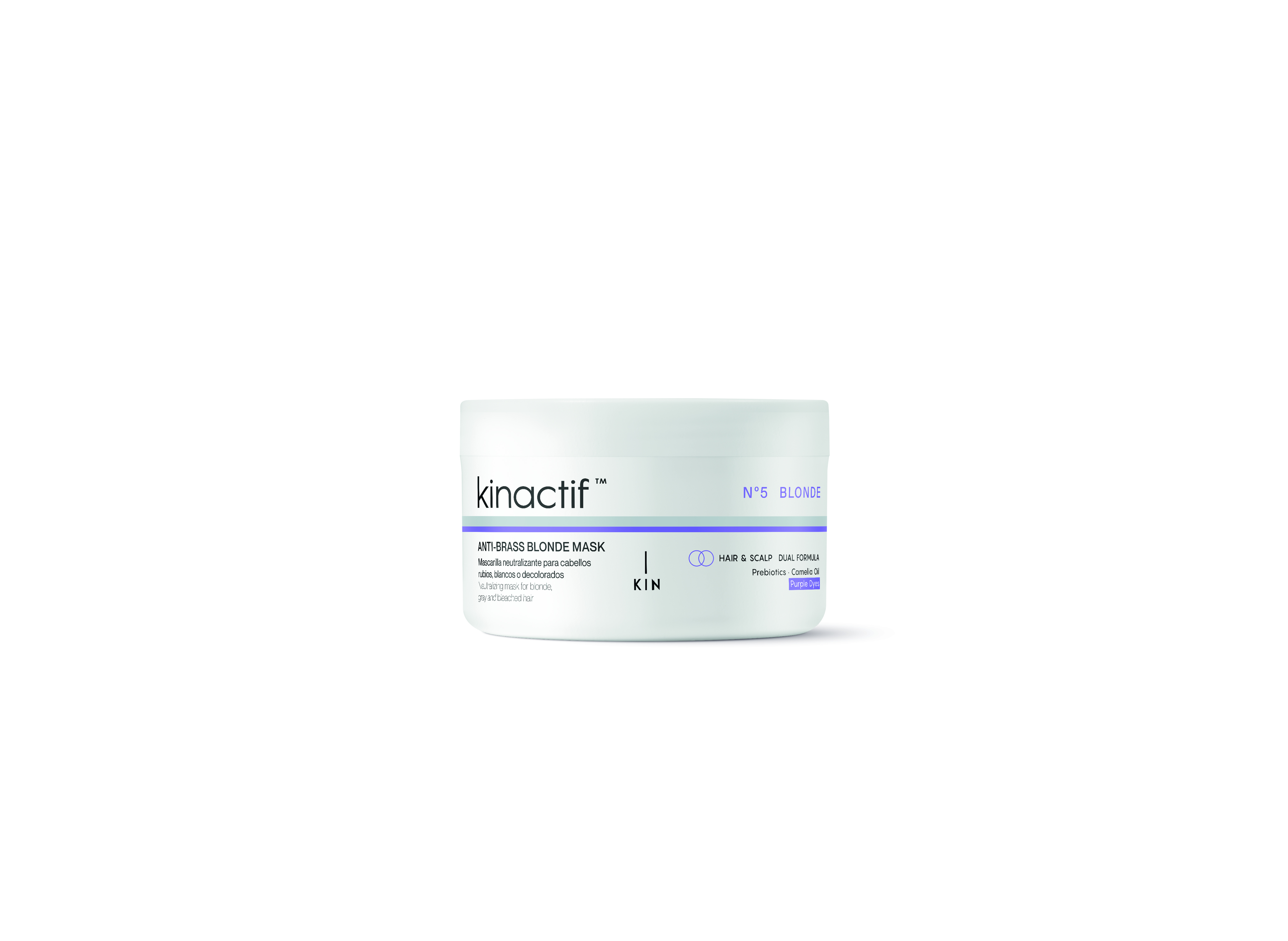 Kin Cosmetics Kinactif Color No.5 Anti-Brass Blonde Mask  200 ml