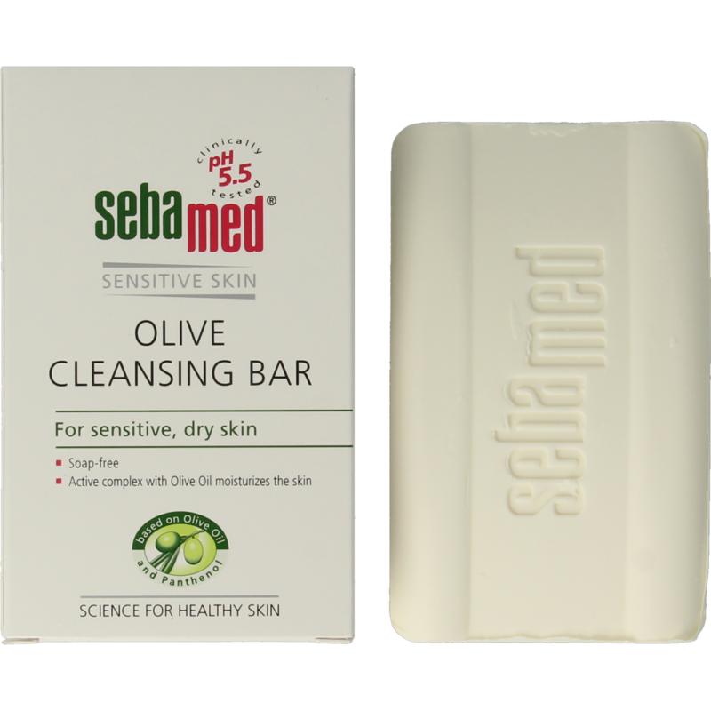 Sebamed Olive Cleansing Bar Zeep  150 gr