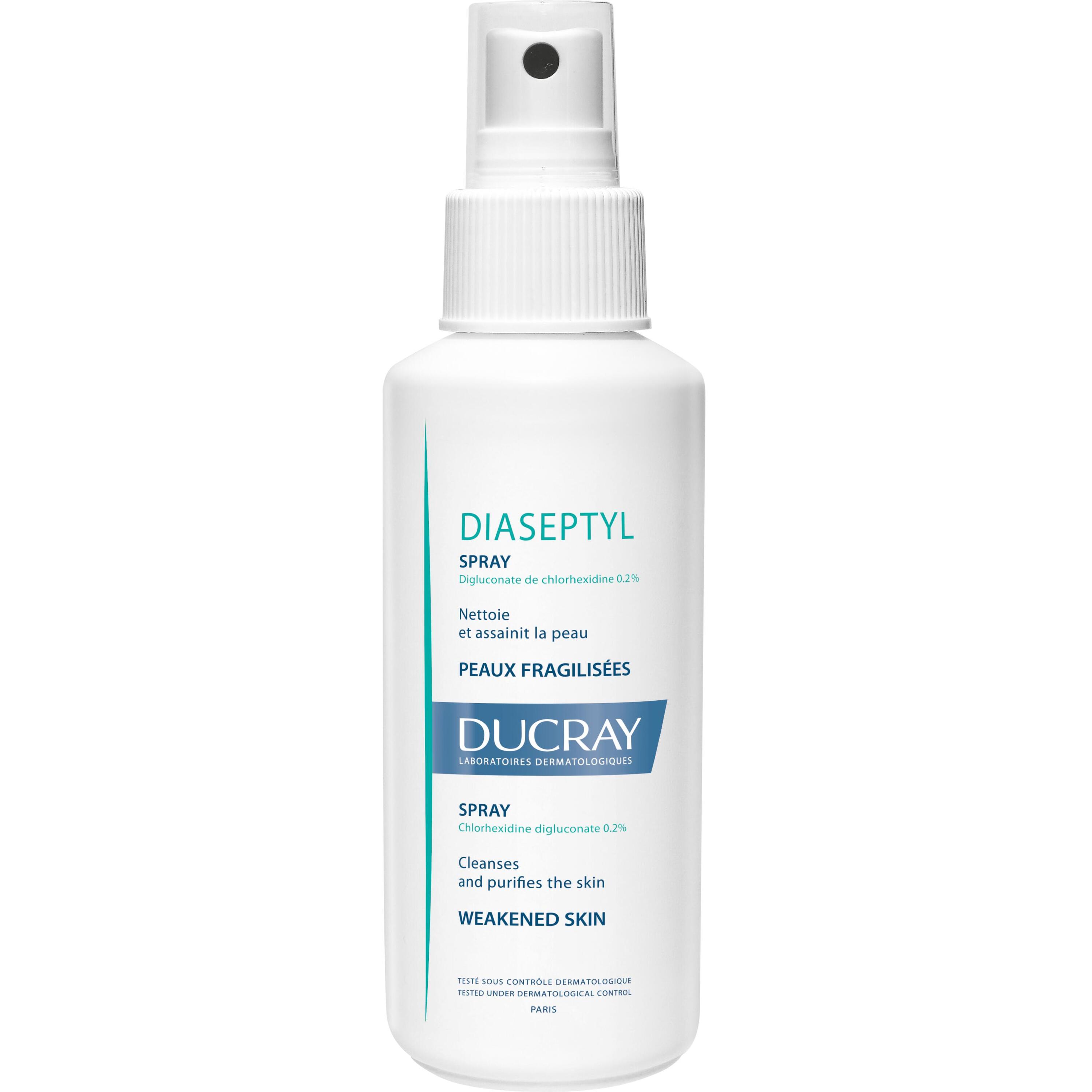 Ducray Diaseptyl Spray Beschadigde Huid 125 ml