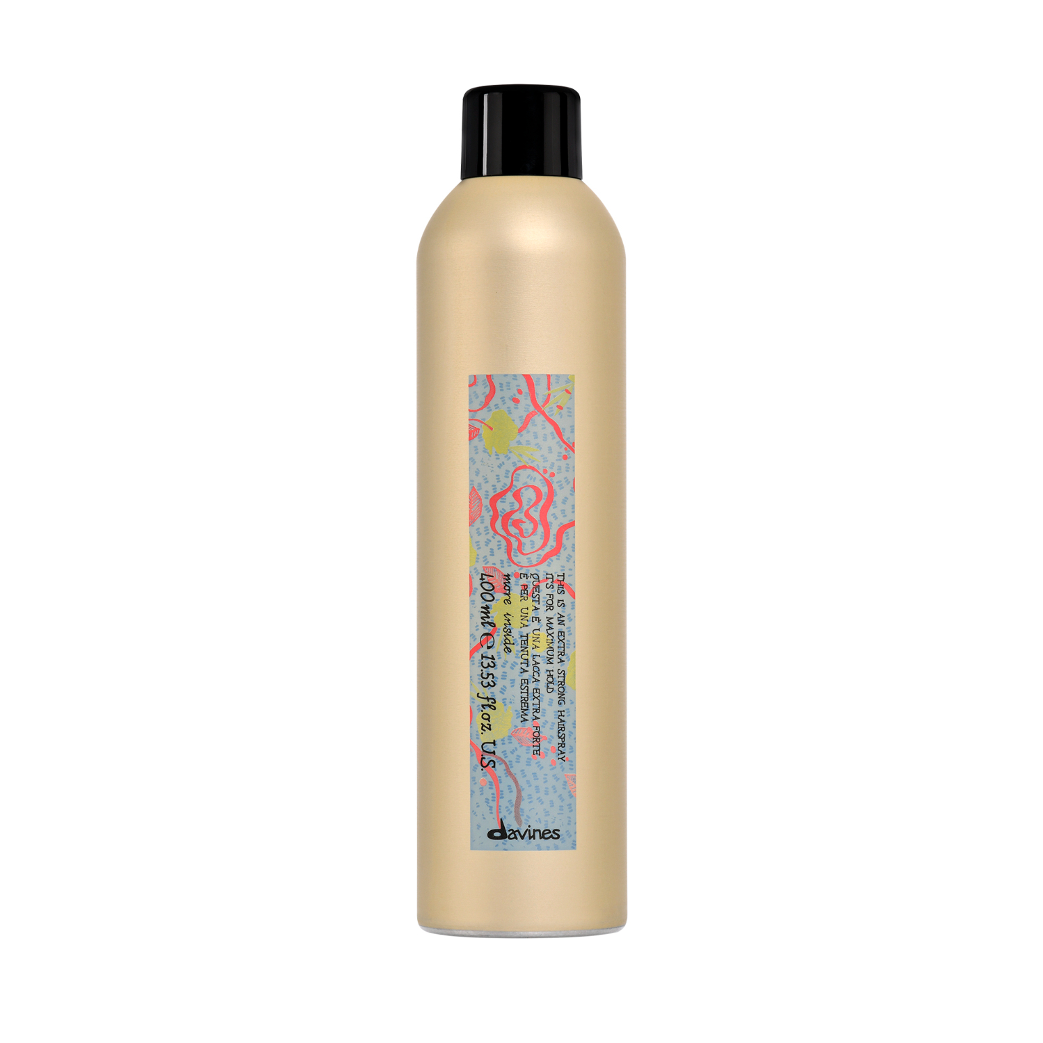Davines More Inside Texture This is an Extra Strong Hairspray Haarlak Ref.87058 400 ml