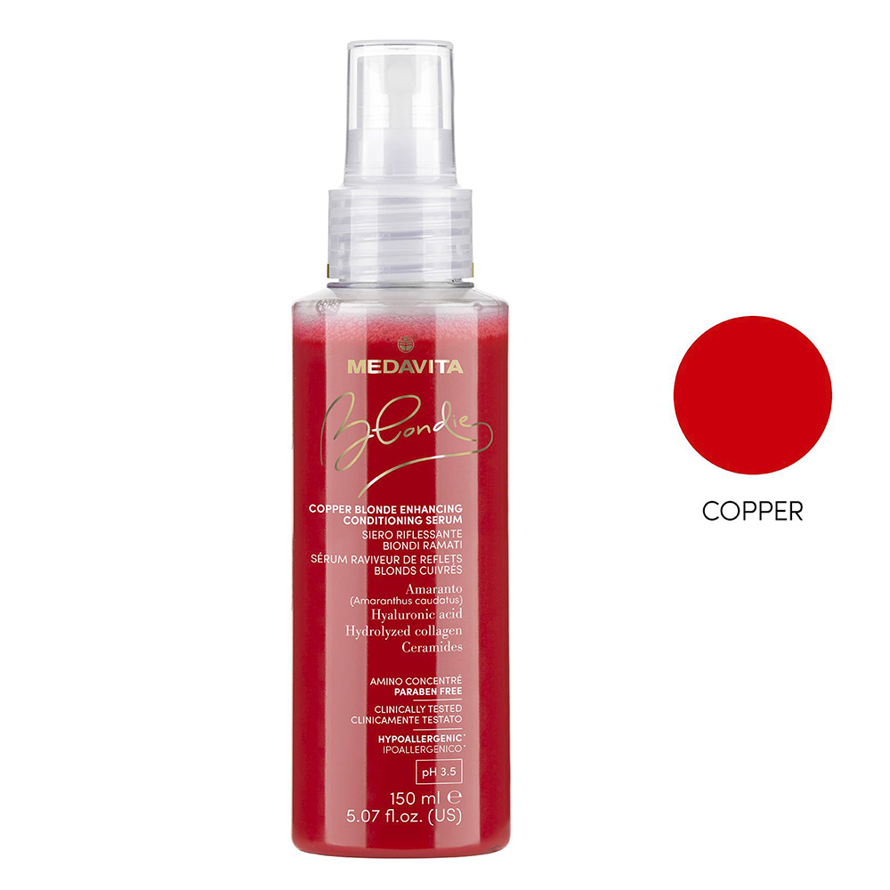 Medavita Blondie Copper Blonde Enhancing Conditioning Serum