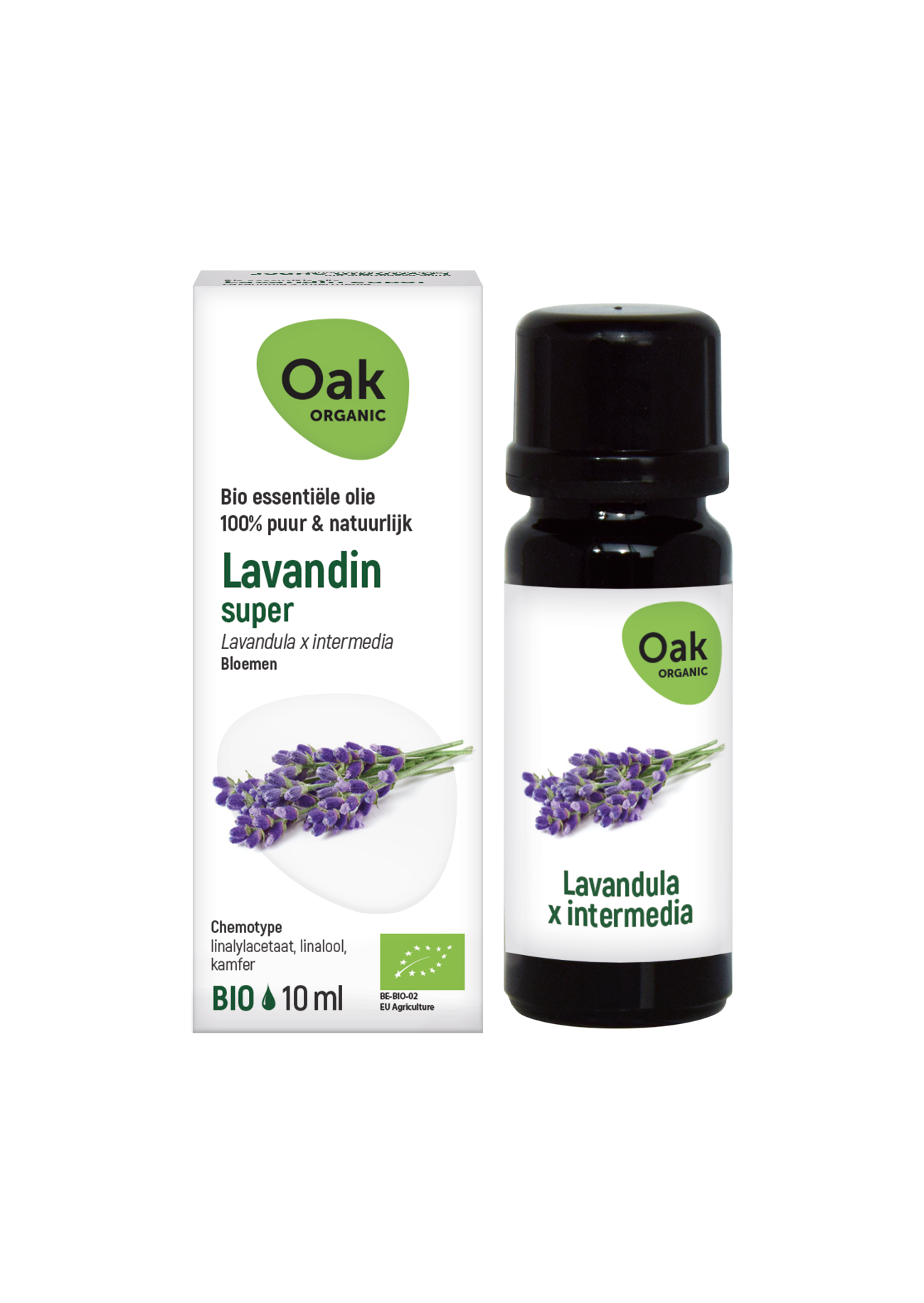 Oak Organic Essential Oils Lavandin Super Olie  10 ml