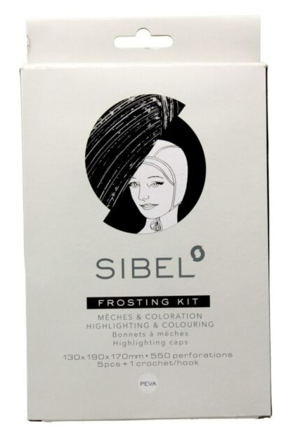 Sibel Blondeermutsen Met Haaknaald 13x19x17cm 5St 1 St