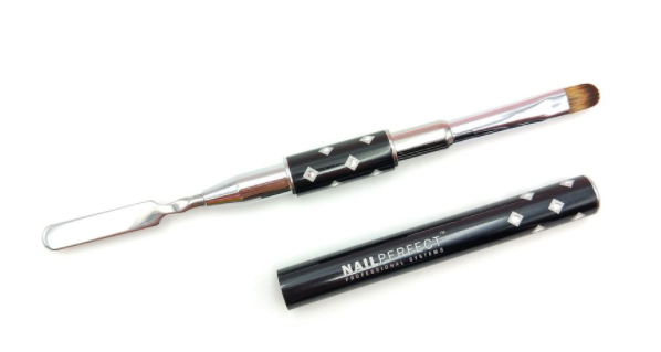 NailPerfect Tools Professional Brush & Spatula 1Stuks