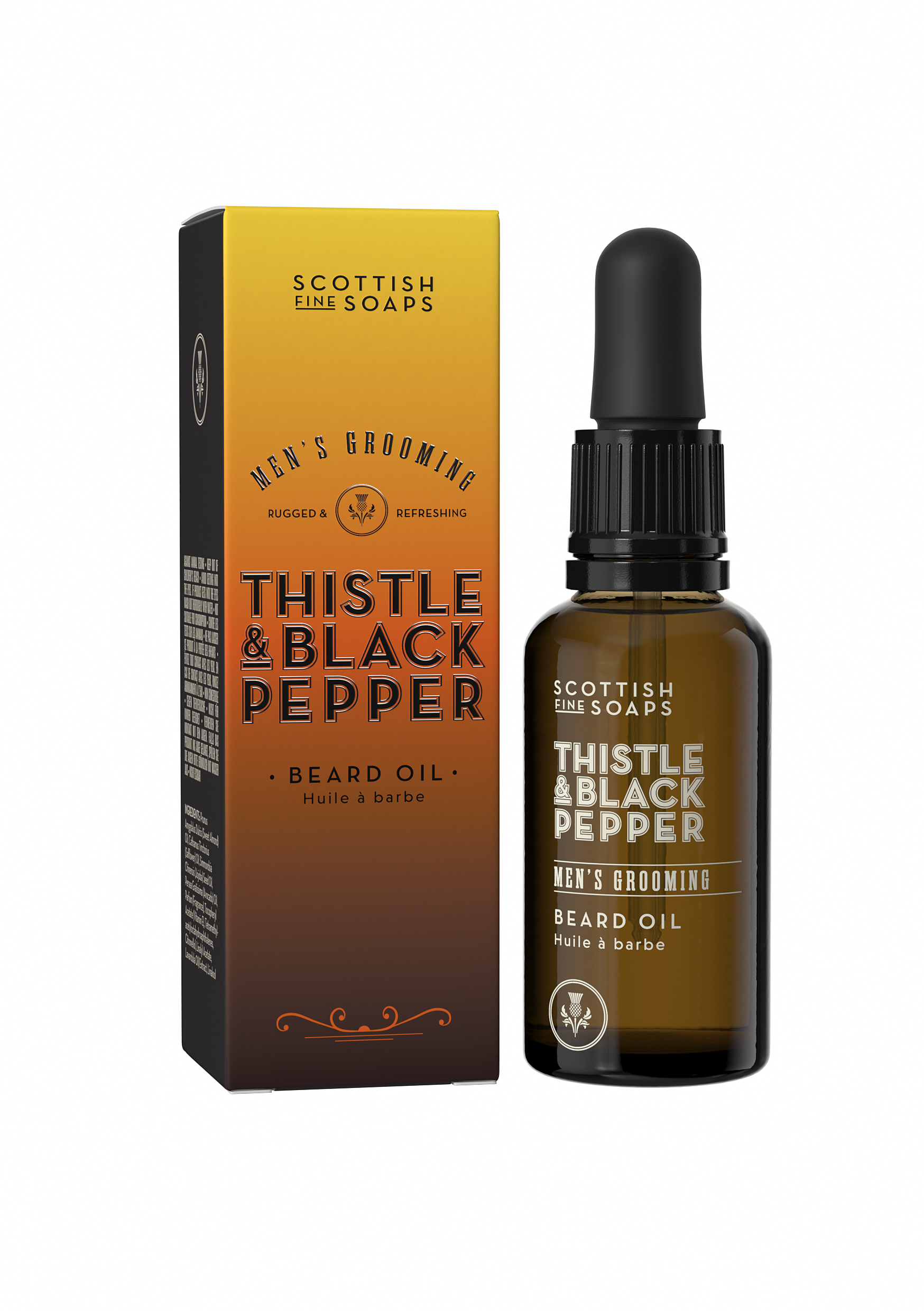 Scottish Fine Soaps Thistle & Black Pepper Beard Oil  30 ml_2