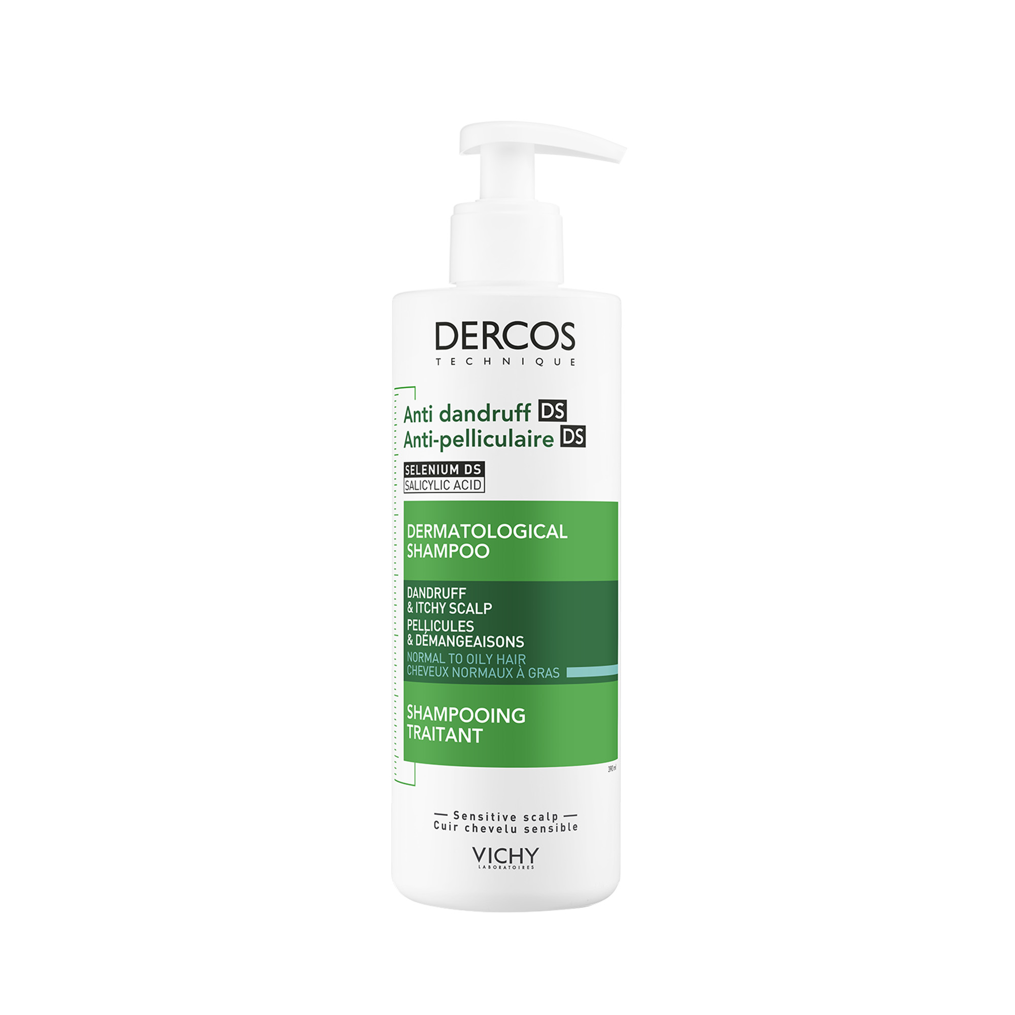 Vichy Dercos Anti-peliculaire Shampooing traitant 390 ml