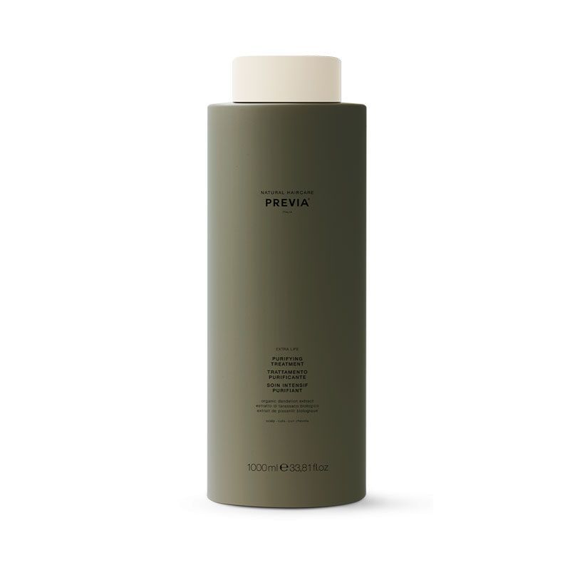 Previa Natural Haircare Extra Life Green Clay Purifying Treatment Masker  1000 ml