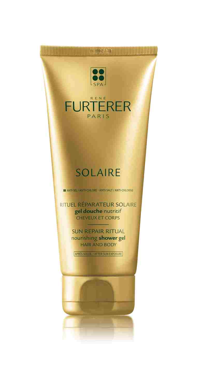Rene Furterer Les Solaires Nourishing Shower Gel Shampoo Haar & Lichaam 200 ml