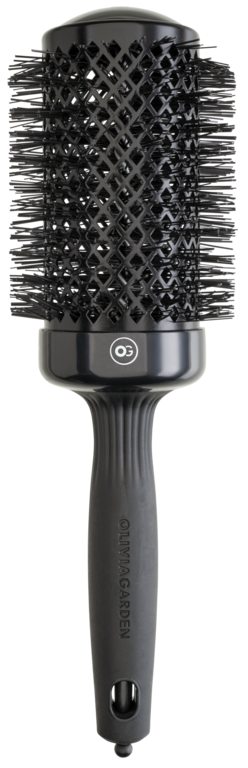 Olivia Garden Expert Blowout Shine Blowout Shine Brush Black Ø55mm Borstel  1 St
