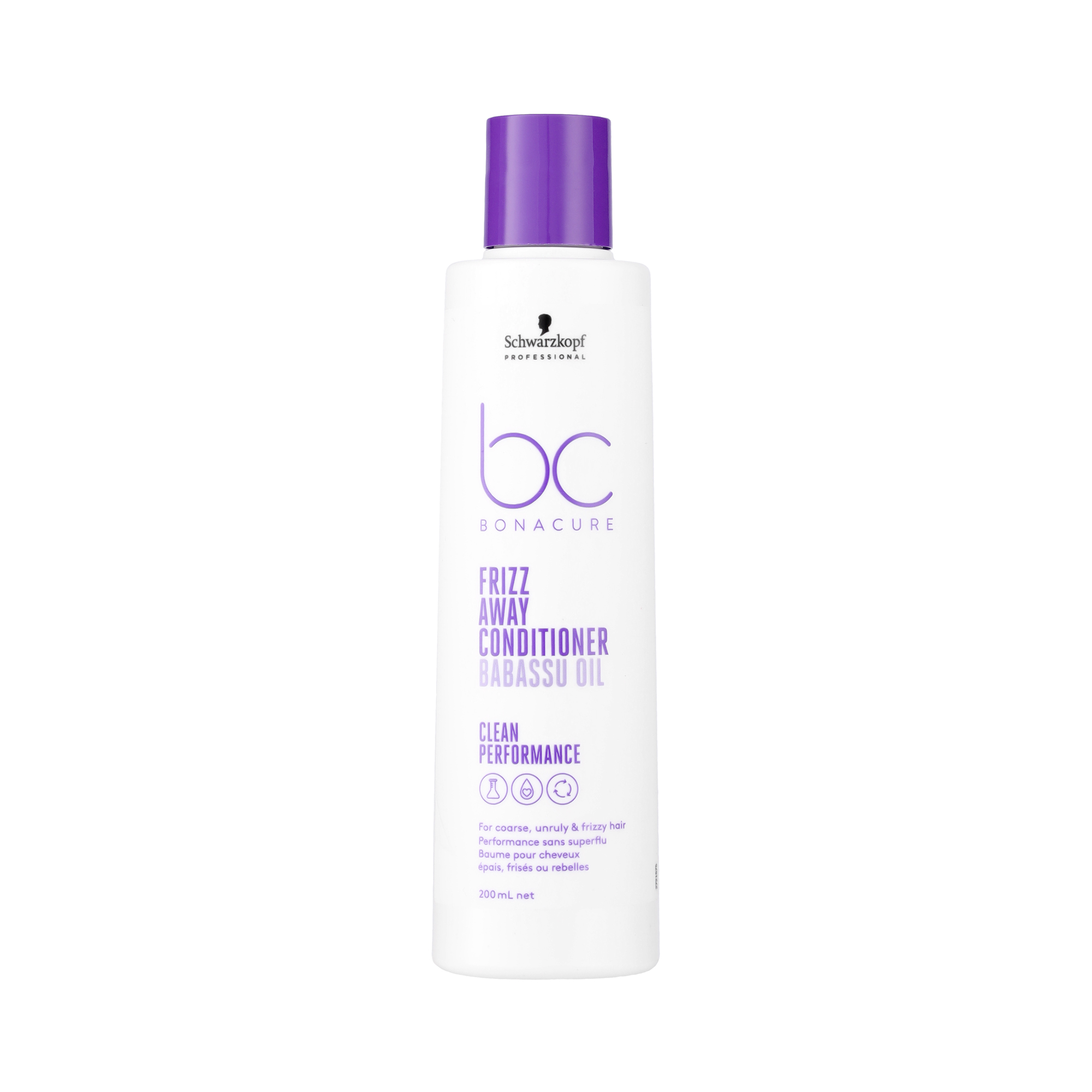 Schwarzkopf BonaCure Clean Performance Frizz Away Après-shampooing 200ml