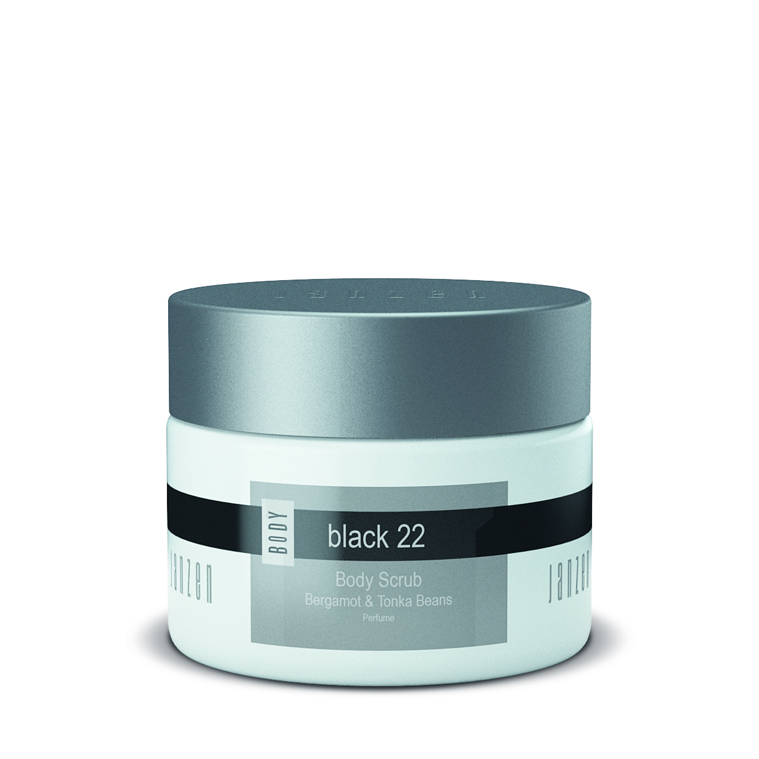 JANZEN Black 22 Body Scrub Bergamot & Tonkabeans 420 gr