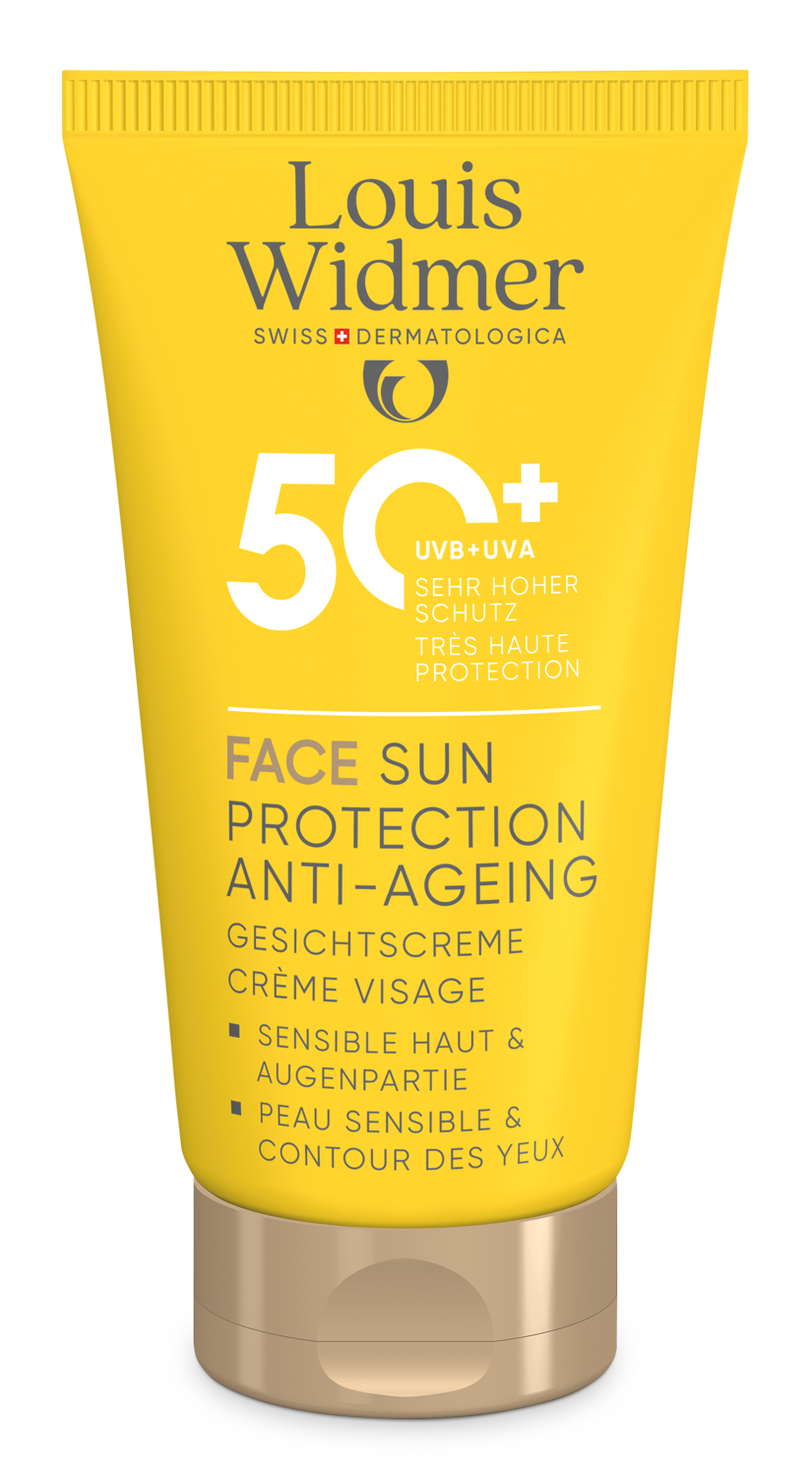 Louis Widmer Face Sun Protection Anti-Ageing 50+ ZP 50ml