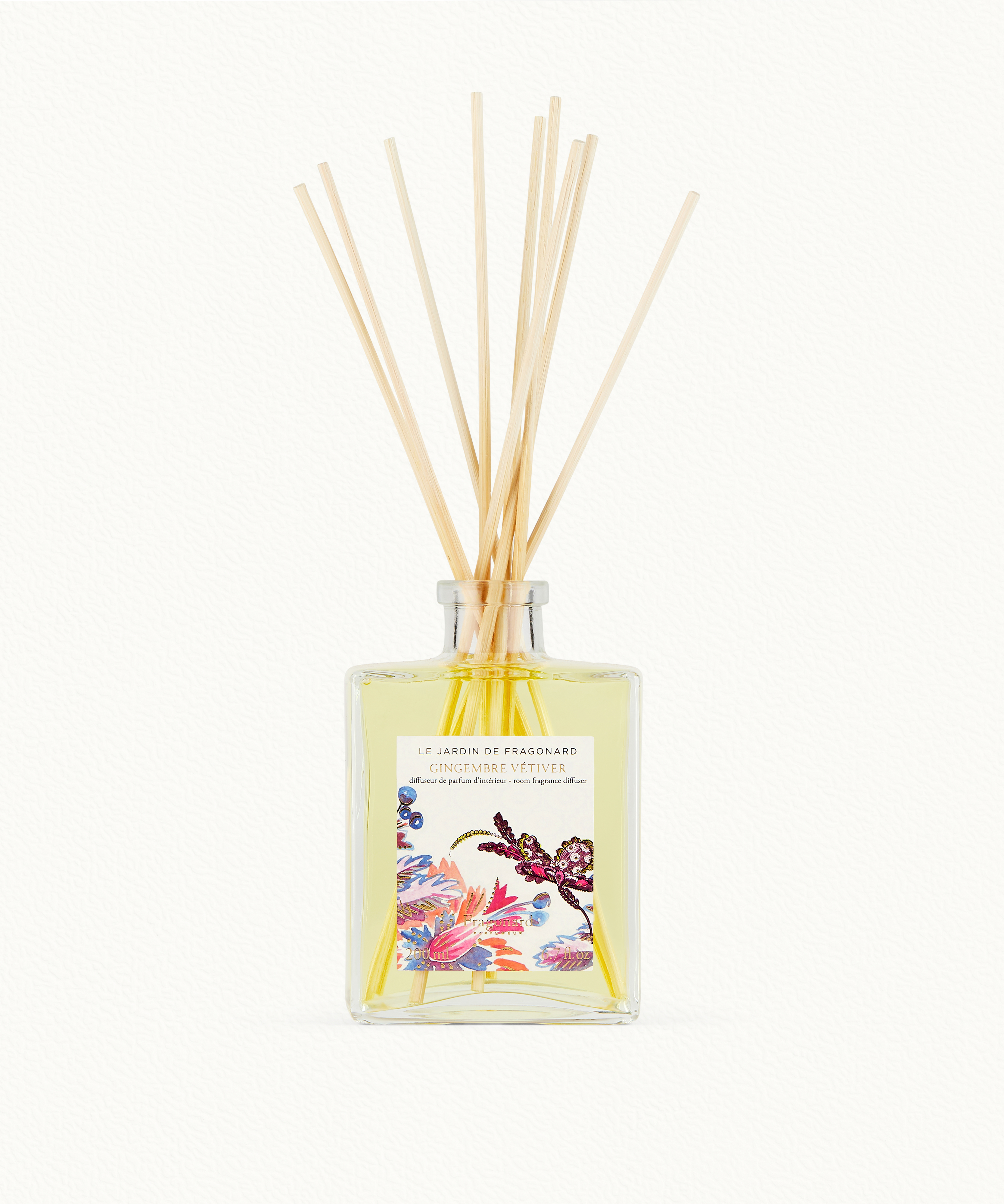 Fragonard Gingembre Vétiver Geurstokjes 200ml