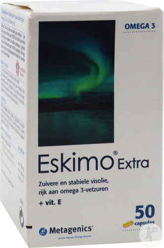 Metagenics Eskimo Visolie + Vitamine E Capsules  50 Cap