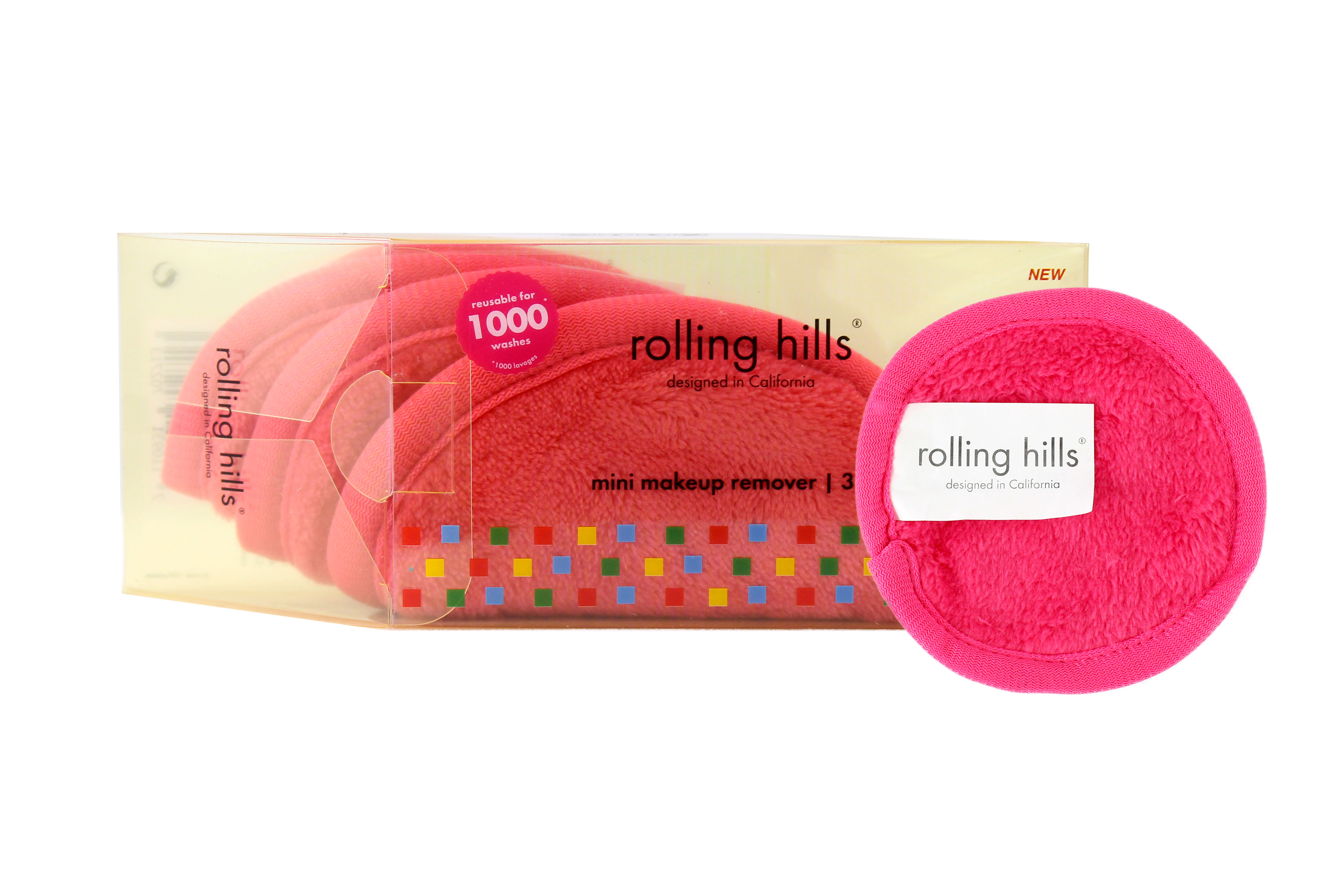 Rolling Hills Maquillage Mini Démaquillant