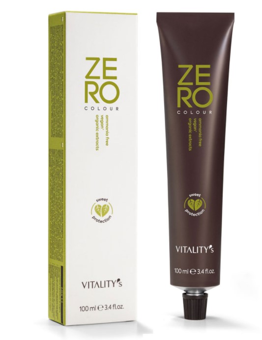 Vitality's Zero Vegan Colour Cream Haarverf  8/0 100 ml