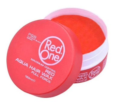 Red One Aqua Hair Wax Full Force Red 150 ml