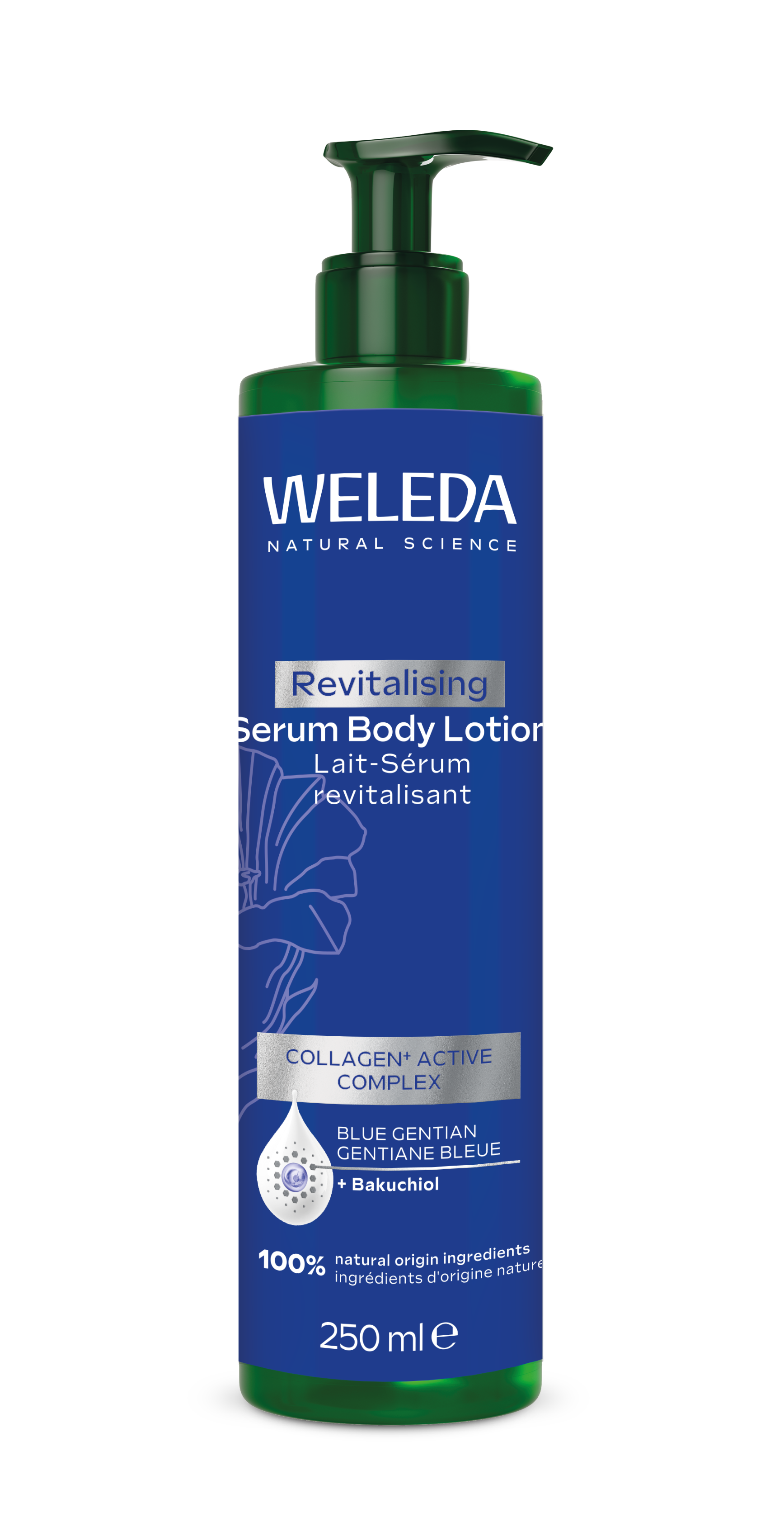 Weleda Revitaliserende Serum Body Lotion Blauwe Gentiaan & Edelweiss 250 ml