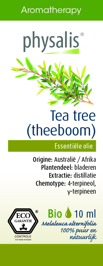 Physalis Aromatherapy Essentiële Oliën Tea Tree Olie  10 ml