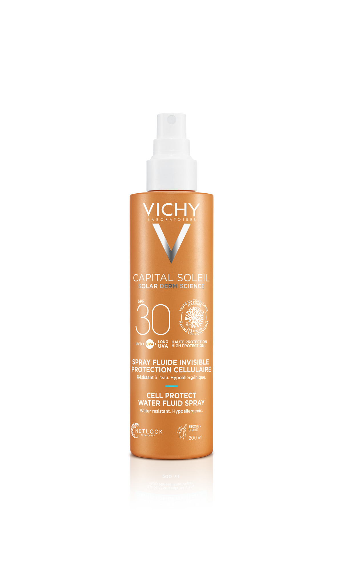 Vichy Capital Soleil Cell Protect Fluïde Spray SPF30 200 ml