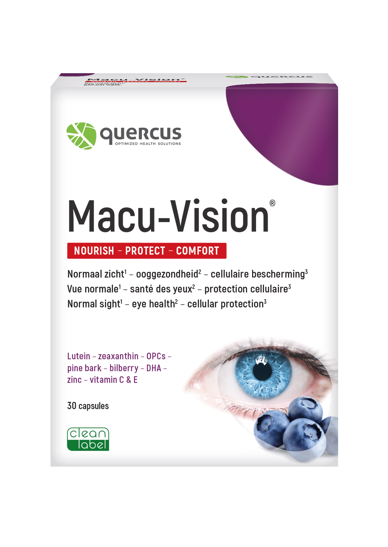 Quercus Beauty From Within & Ooggezondheid Macu-Vision Capsules  30 Cap