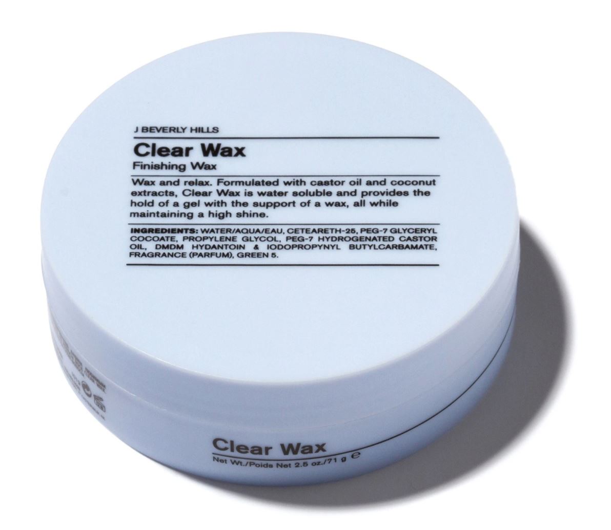 J Beverly Hills Blue Clear Wax Finishing Wax 71gr