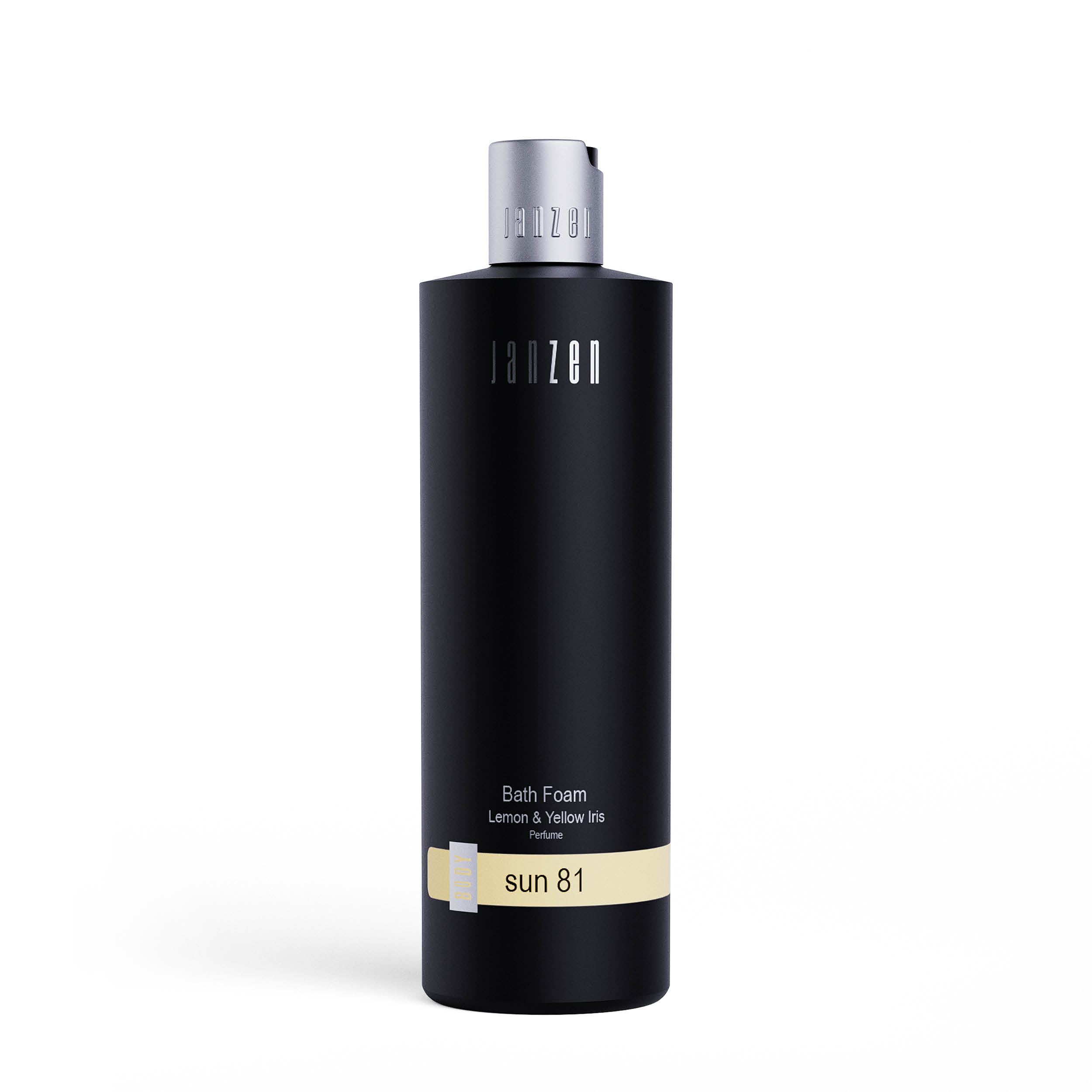JANZEN Sun 81 Mousse de bain Citron et iris jaune 400ml