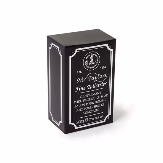 Taylor of Old Bond Street Bathsoap Gentleman's Pure Vegetable Soap Mr Taylors 200 gr