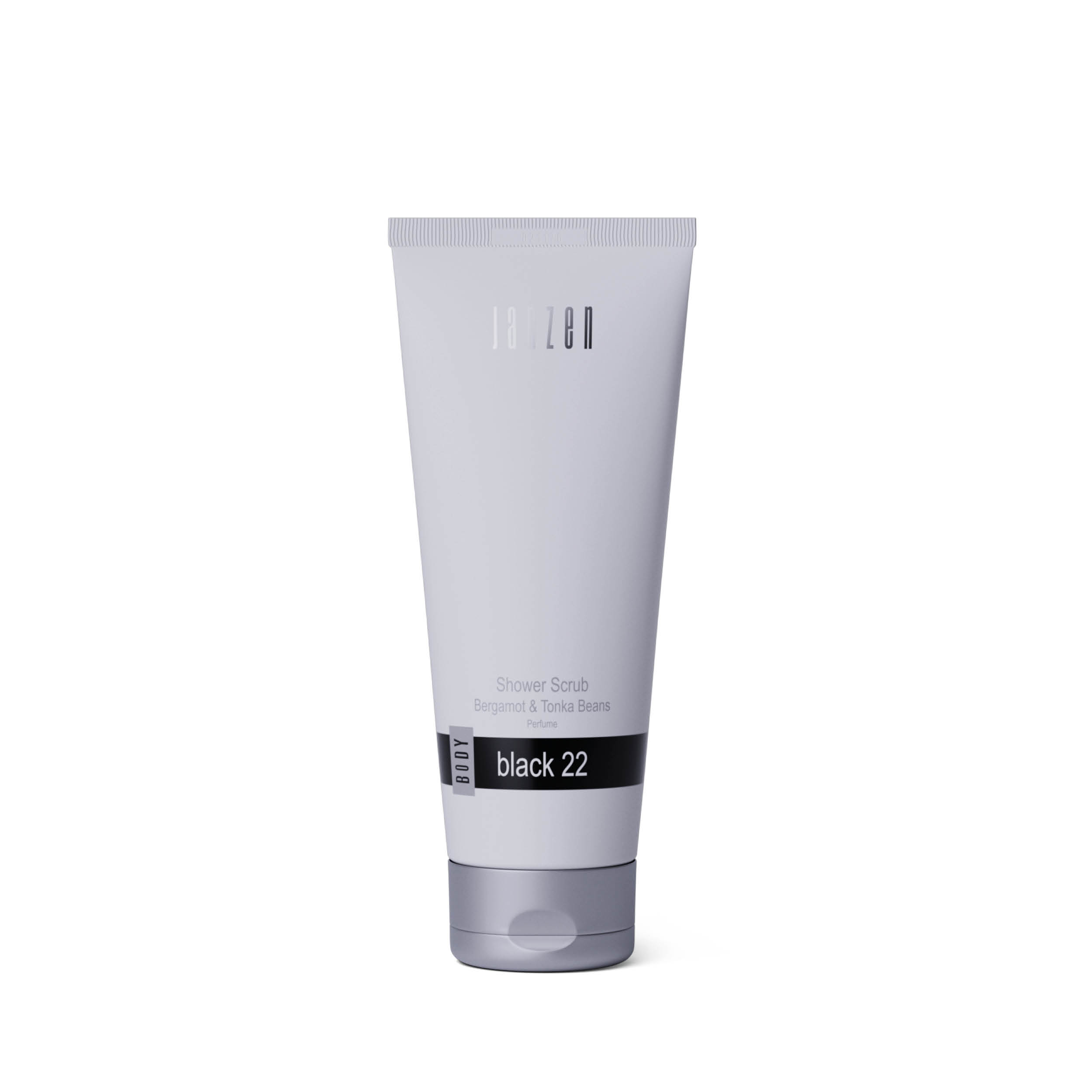 JANZEN Black 22 Shower Scrub  250 ml