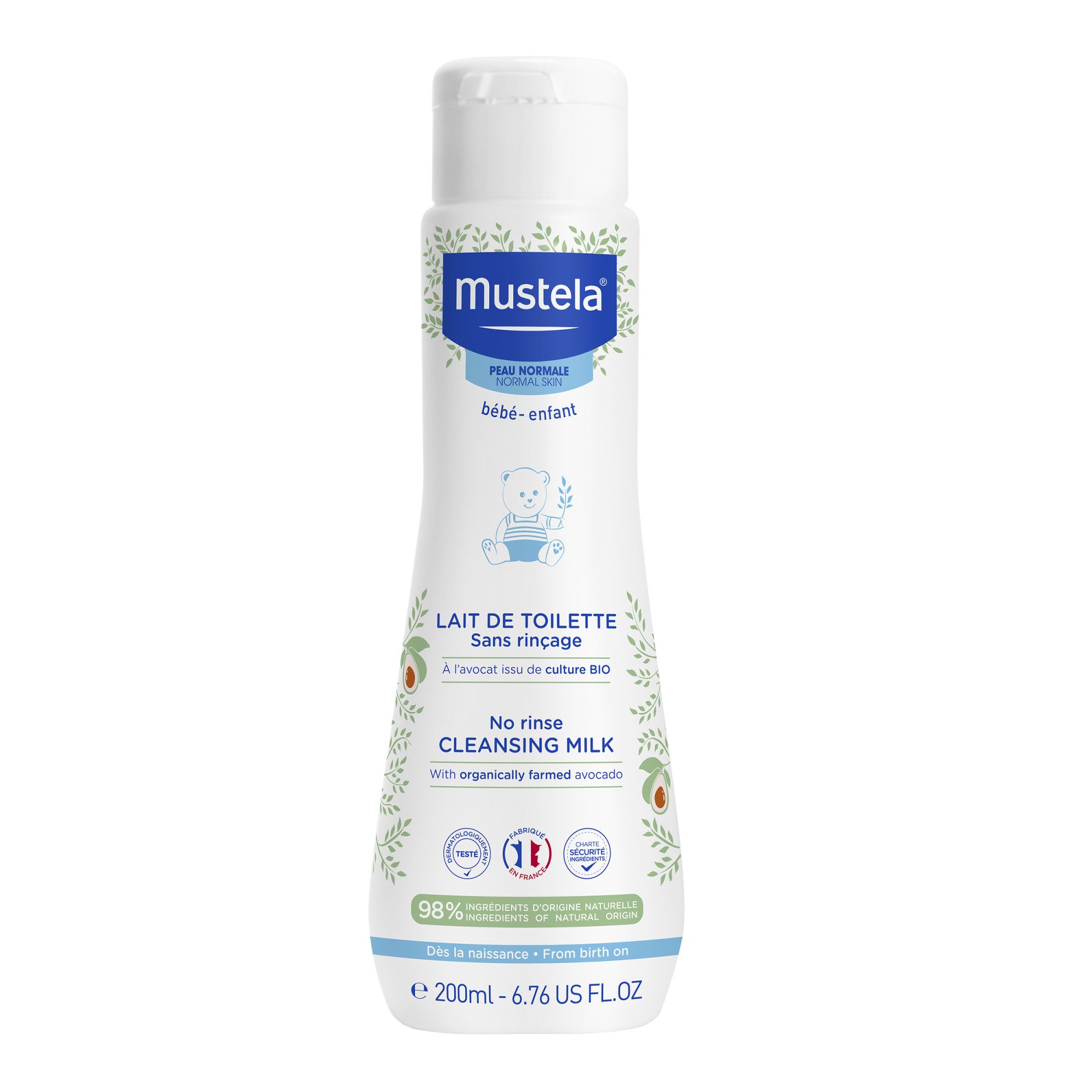 Mustela Bébé Lait de toilette