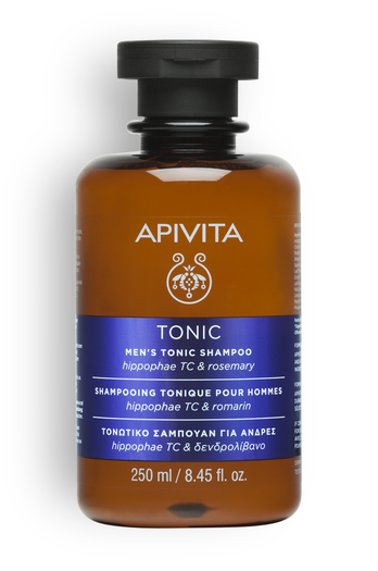 Apivita Hair Care Shampoo Men's Tonic Shampoo Hippophae TC & Rosemary 250 ml