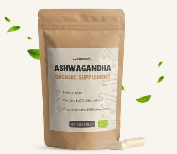 Cupplement Superfoods Ashwagandha Capsules  60 Cap