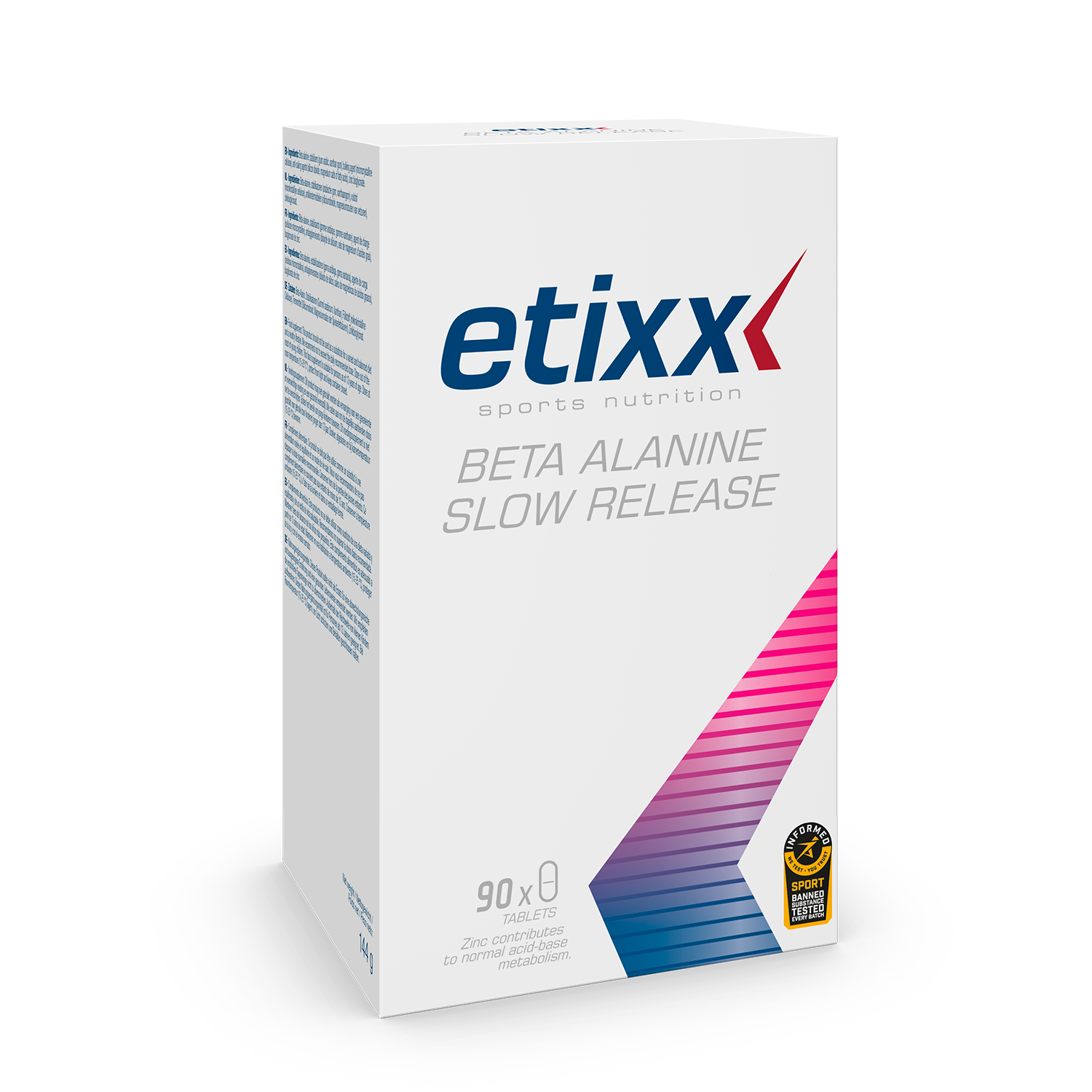 Etixx Endurance Beta Alanine Slow Release 90Tabletten