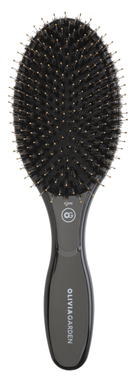 Olivia Garden Expert Care Boar & Nylon Bristle Black Label Borstel  1 St