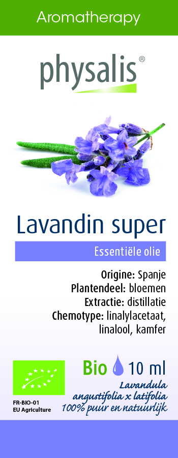 Physalis Aromatherapy Essentiële Oliën Lavandin Super Olie  10 ml