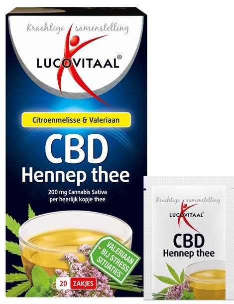 Lucovitaal Thee CBD Hennep Thee  20 St