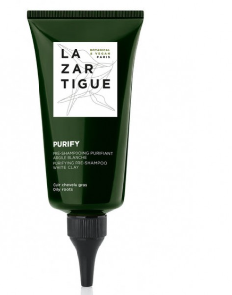 Lazartigue Purify Scalp Pre-Shampoo Witte Klei 75ml