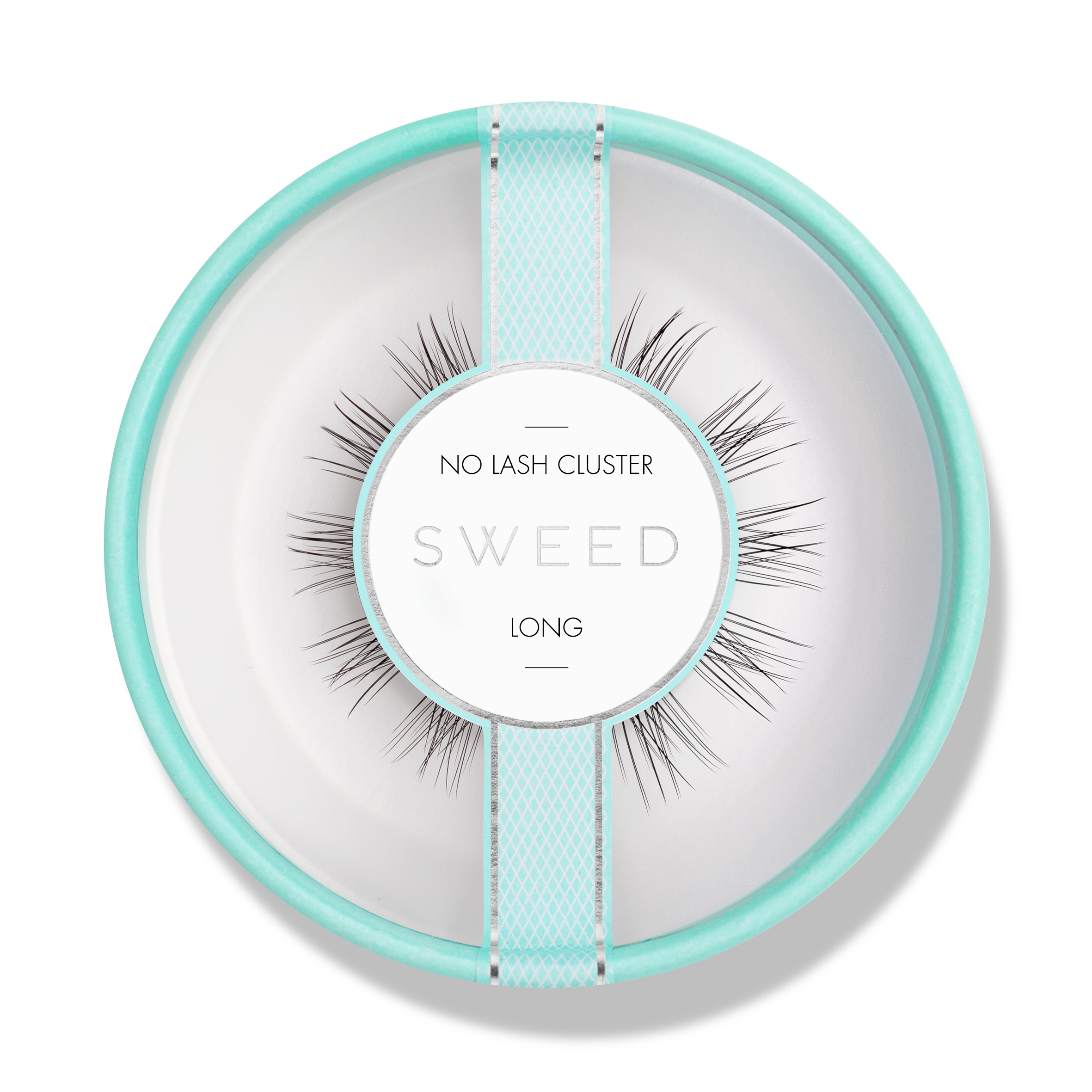 Sweed Core Collection No Lash Cluster Long Black Nepwimpers  1 St